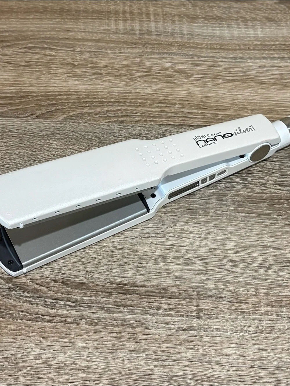 Jilbere de Paris 1 3/4NANO SIL Ceramic Flat Iron Hair Straightener 400W